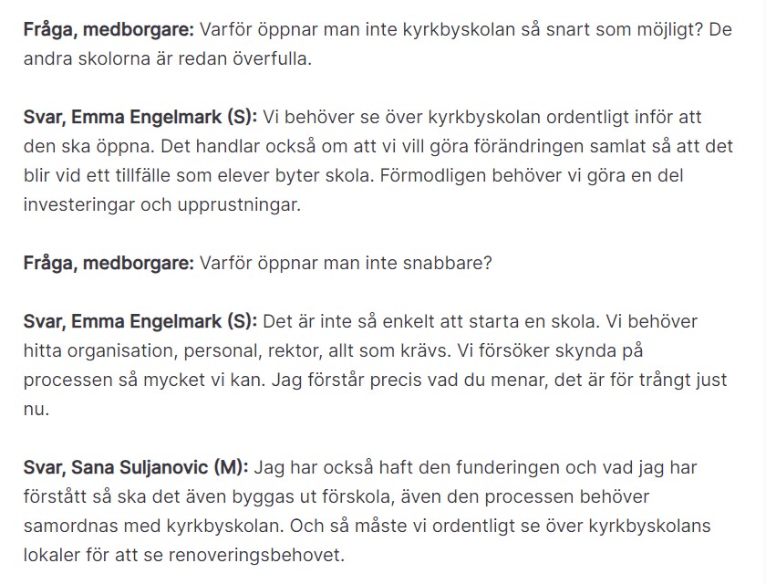 Medborgardialog I Skolfrågor - Luleå Kommun